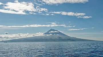 Île volcanique de Pico, Açores sur x imageditor