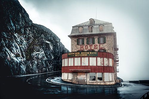 Verlaten hotel Belvedere van Gig-Pic by Sander van den Berg