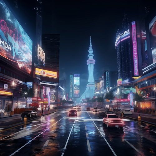 Kuala Lumpur bei Nacht