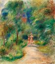 Renoir, Zwei Figuren auf einem Weg (1906) von Atelier Liesjes Miniaturansicht