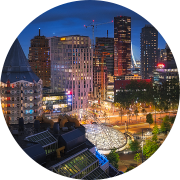 Rotterdam Skyline Panorama van Jeroen Lagerwerf