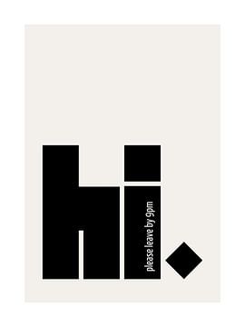 Hallo. Vertrek voor 21.00 uur van ArtDesign by KBK