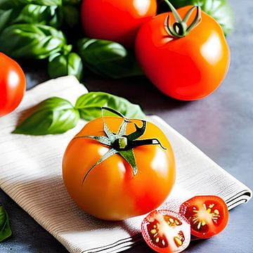 Tomaten - een keukenplaatje