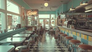 Dîner 1950s retro