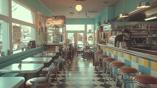 Dinner 1950s retro
