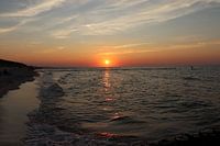 Summer evening by the sea