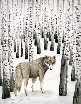 Ode au loup sur Marieke Nelissen