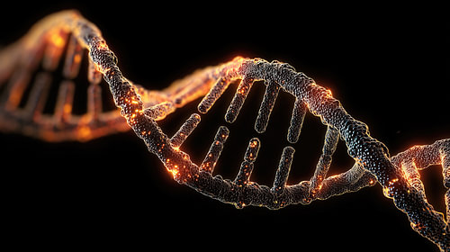 Dna element goud panorama