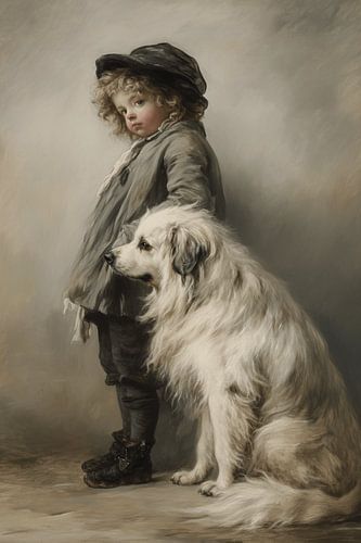 Vintage Vibes | The Friendship of a Boy and his'n Dog