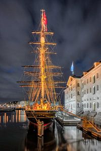 Klipper "De Stad Amsterdam" van RONALD JANSEN