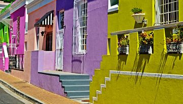 Colourful Bo Kaap Poster by Werner Lehmann