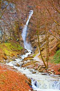 Der Gainfeld Wasserfall in Bischofshofen