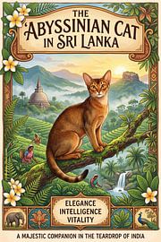 The Abyssinian cat