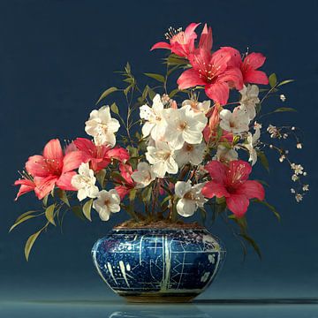 Floral Glow lll by Yaya's