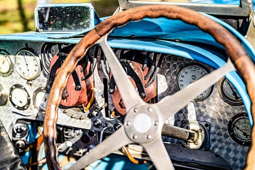Dashboard van de Bugatti Type 45
