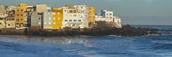 Puerto de la Cruz in het ochtendlicht