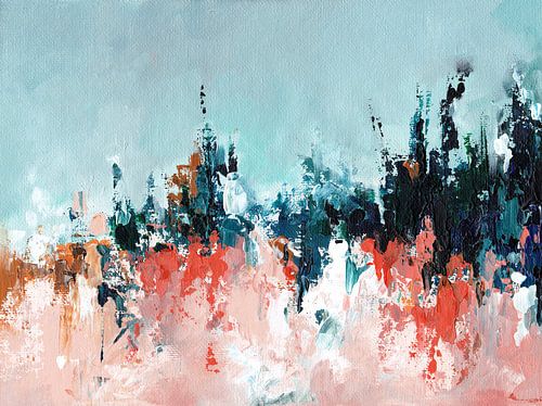 Forêt de pins 2 sur MK Abstrakt