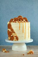 Straw wafer cake