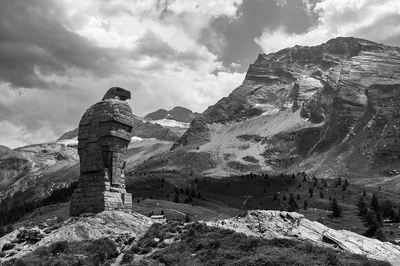 Adlerdenkmal, Simplonpass, Schweiz von Imladris Images