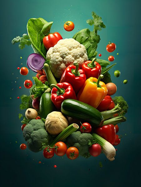 Healthy vegetables by PixelPrestige
