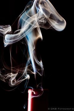 Zichtbare rook van Dylan Bakker