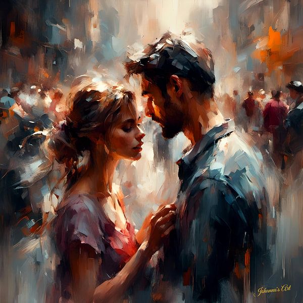 Entwined Souls 1 by Johannas Art Creations