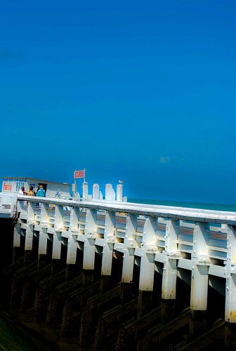 Picture of the pier in Ostend.