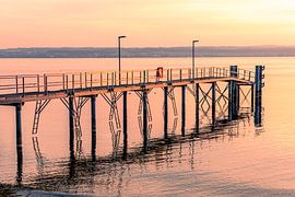 Ponton d'accostage et de baignade sur Dieter Walther
