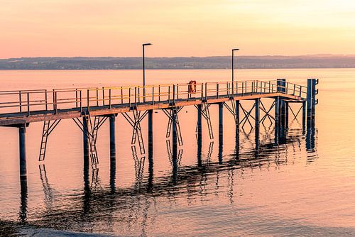 Aanlegsteiger en zwemsteiger