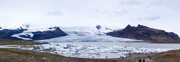 Panorama Vatnajökull gletsjer van Ferry D