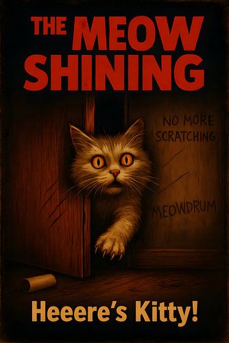 The Shining - Parodie de chat sur Lucia