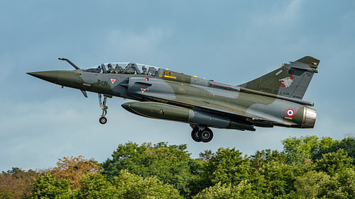Dassault Mirage 2000D der französischen Luftwaffe.