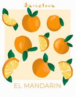 El Mandarin, happy Oranges orange in Barcelona