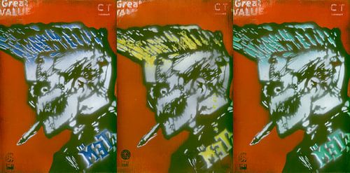 THE Mete Blue Yellow Green