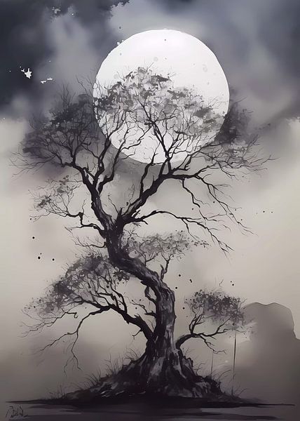 Full moon beauty by haroulita