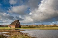Texel boerderij(schapenboet) met hollandse lucht van Erik van 't Hof thumbnail
