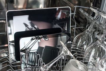 Tablets in the dishwasher (don;t try this at home) by Peter Hermus