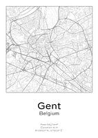Stadskaart - België - Gent