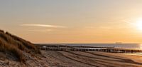 Domburg beach in evening light 4