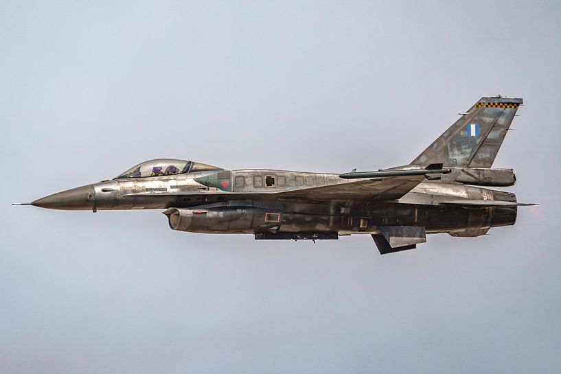 F-16 Demo Team &quot;Zeus&quot; of the Greek Air Force. by Jaap van den Berg