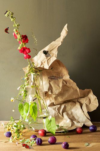 Stilleben 'Stockrose II