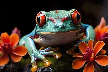 Tree frog by PixelPrestige
