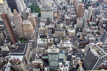 manhatten van boven van Monique de Koning