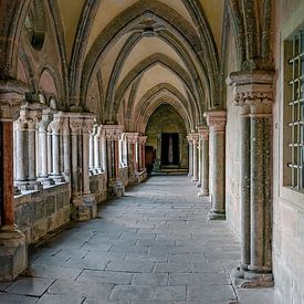 Cloître de l'abbaye de Zwettl sur Leopold Brix