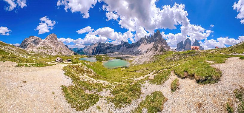 Panoramic photo Three Peaks by Sven Frech