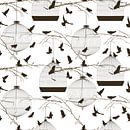 Vogels en kooien van Richard Laschon thumbnail
