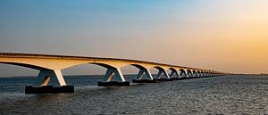 Die Zeelandbrug im Panorama, Zeeland (Niederlande)