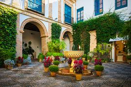 patio in Cordoba