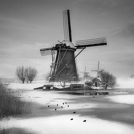 Windmolens Kinderdijk 06 van Ruud Peters