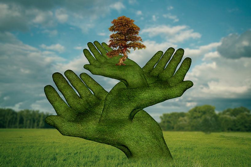 The protective hands (1) by Puravida - Photography and photo art